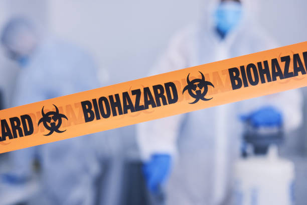 Professional Biohazard technician working in Danville, IA